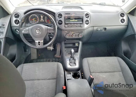 2013 Volkswagen Tiguan S from USA, damaged, VIN WVGAV7AX8DW552144